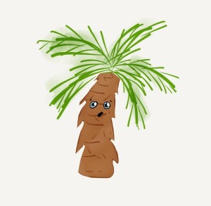 Palm Tree, illustration by Joanna Whysner